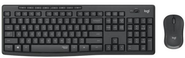 Logitech Wireless Keyboard+Mouse MK295 black