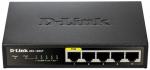 D-LINK DES‑1005P 5‑Port (1x PoE) Fast Ethernet Desktop Switch