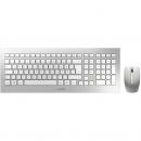 Cherry DW 8000 RF Wireless Silber - white Tastatur