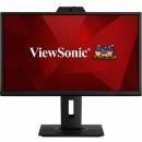 61cm/24'' (1920x1080) ViewSonic VG2440V Webcam 16:9 5ms IPS HDMI VGA DisplayPort VESA Pivot Speaker Full HD Black