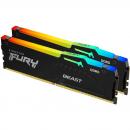 DDR5 64GB PC 4800 CL38 Kingston KIT (2x32GB) FURY Beast RGB